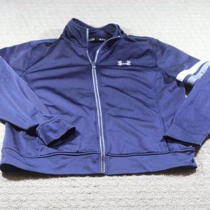 Under Armour Size YXL Blue Full Zip-Up Jacket